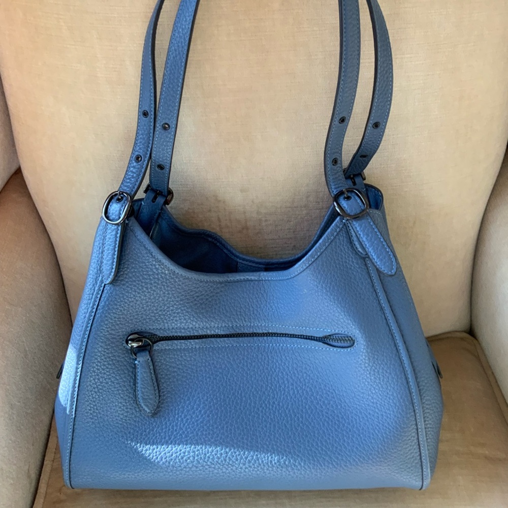 Coach Blue Shoulder Bag